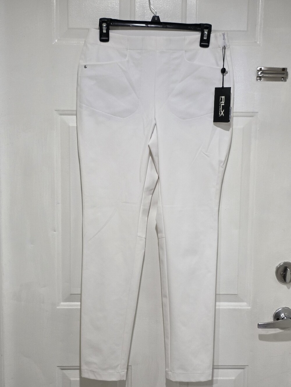 RLX Ralph Lauren Women's White Golf White Pants Skinny Leg Size 6P
